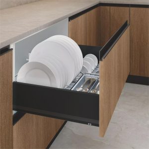 Giá Bát Đĩa, Thìa Đũa Vách Hộp MD02V Inox 304 Nan quả trám Cánh kéo