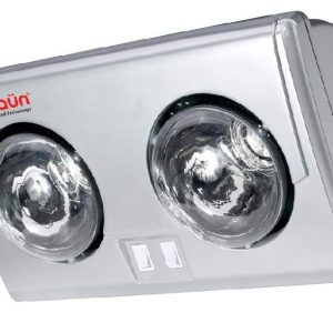 Đèn sưởi nhà tắm 2 bóng Braun BU02