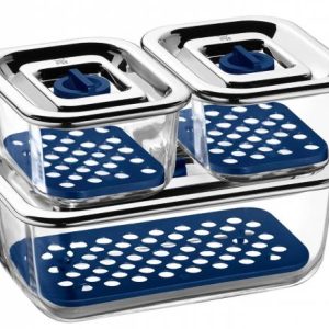 Bộ 3 hộp thủy tinh đựng thực phẩm WMF Top Serve