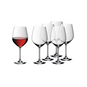 Bộ 6 Ly WMF EASY PLUS BURGUNDY GLASS 0910299990