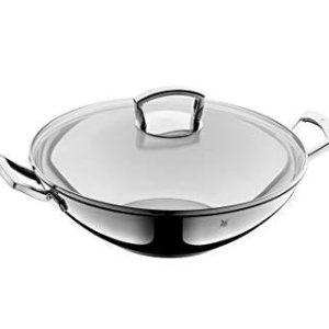 Chảo nắp kính wmf wok edelstahl 36cm mit glasdeckel