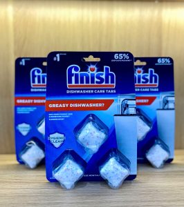 VIÊN VỆ SINH KHOANG MÁY RỬA BÁT FINISH VỈ 3 VIÊN